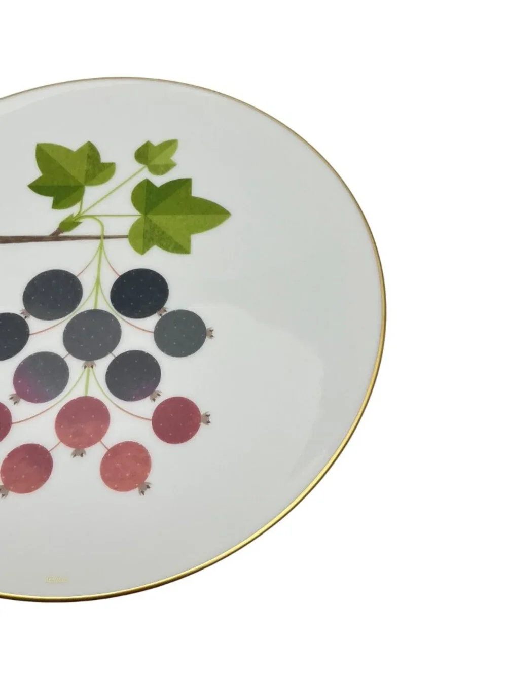 HERMES KAORUMI PORCELAIN FRUIT PLATES SET OF 6 BNIB